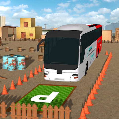 Parking Game City Bus Game