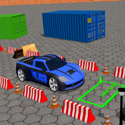 Parking Game Police Car Game